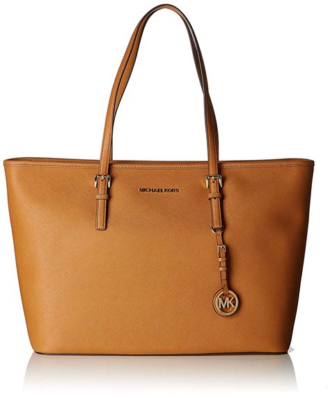 michael kors jet set saffiano purse|michael kors saffiano leather tote.